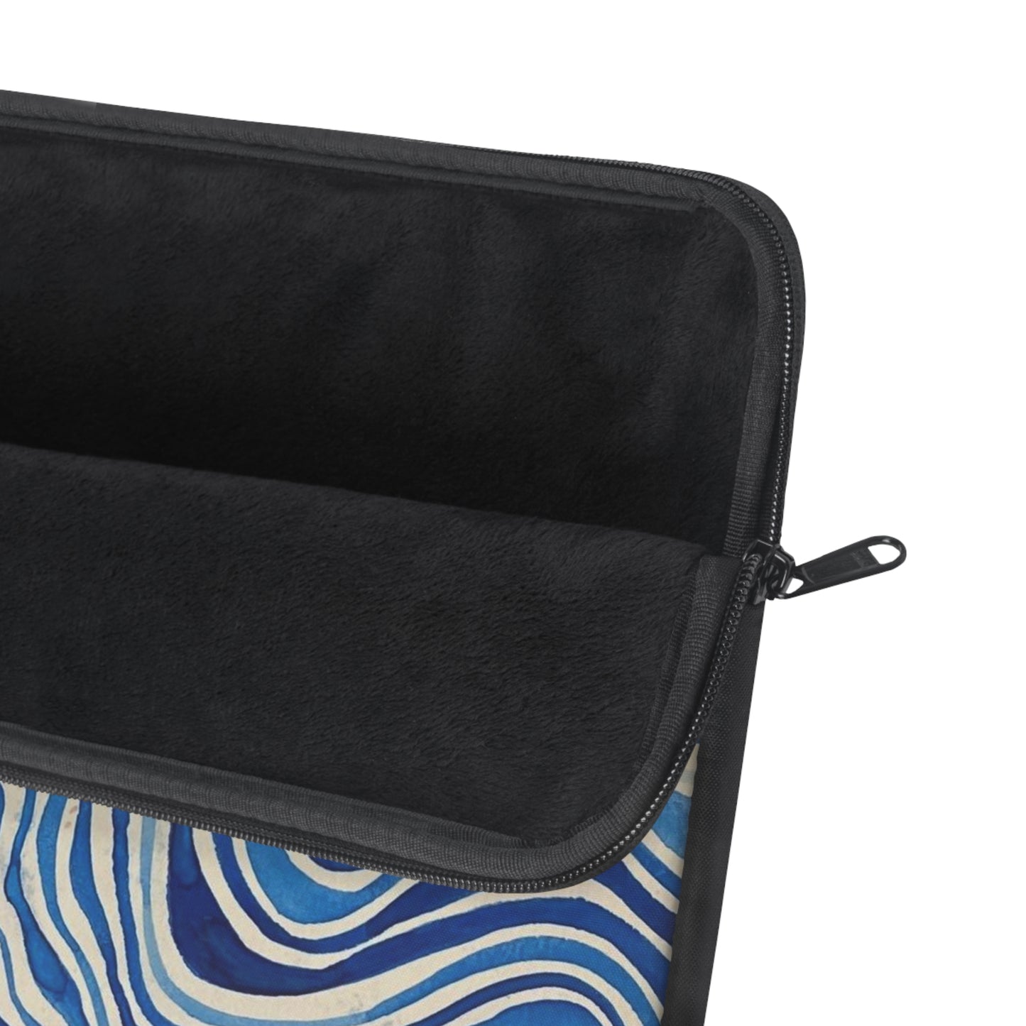 Ocean+Waves Laptop Sleeve — Coastal Wave Art Print Laptop Sleeve