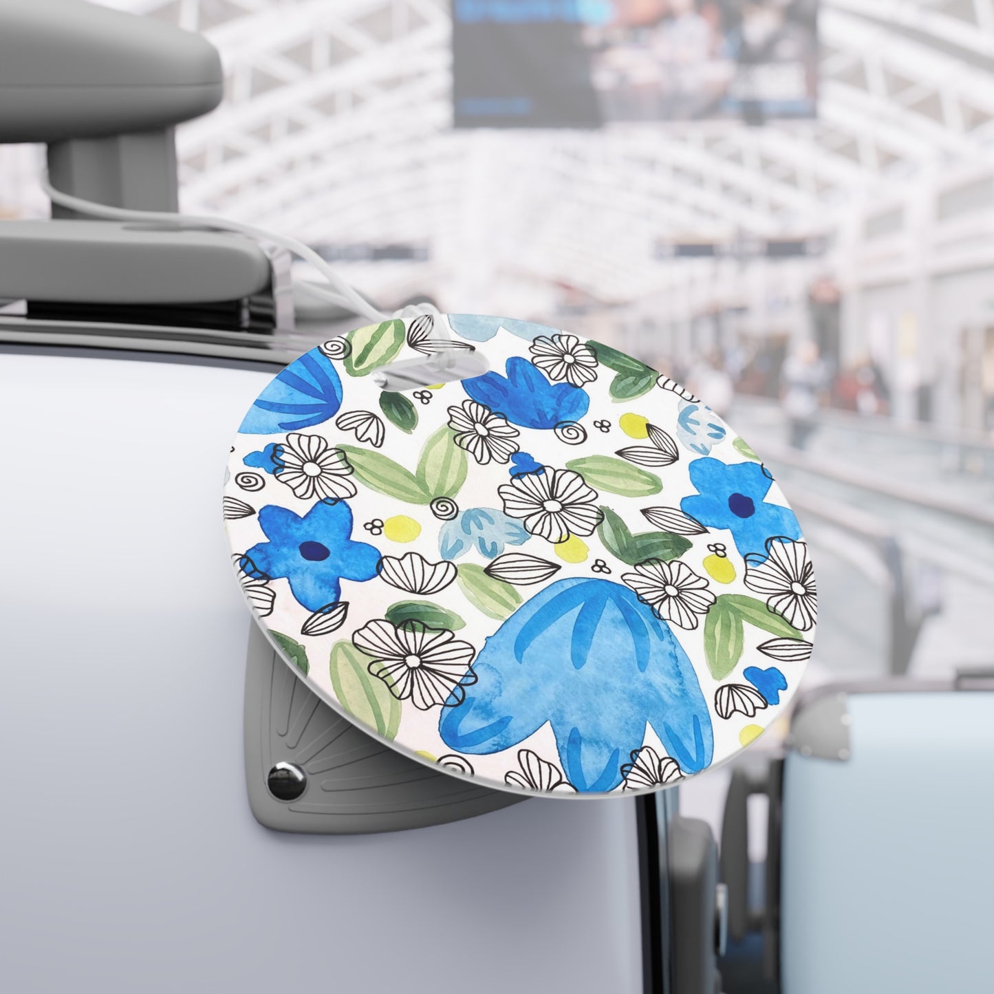 Blossom+Blue Luggage Tags