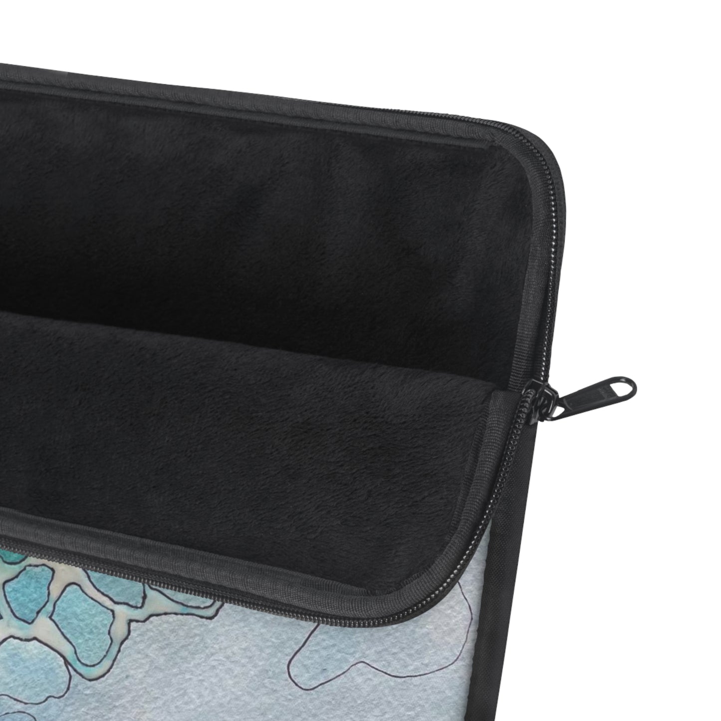 Water+Color Laptop Sleeve — Painterly Succulent Art Print Laptop Sleeve