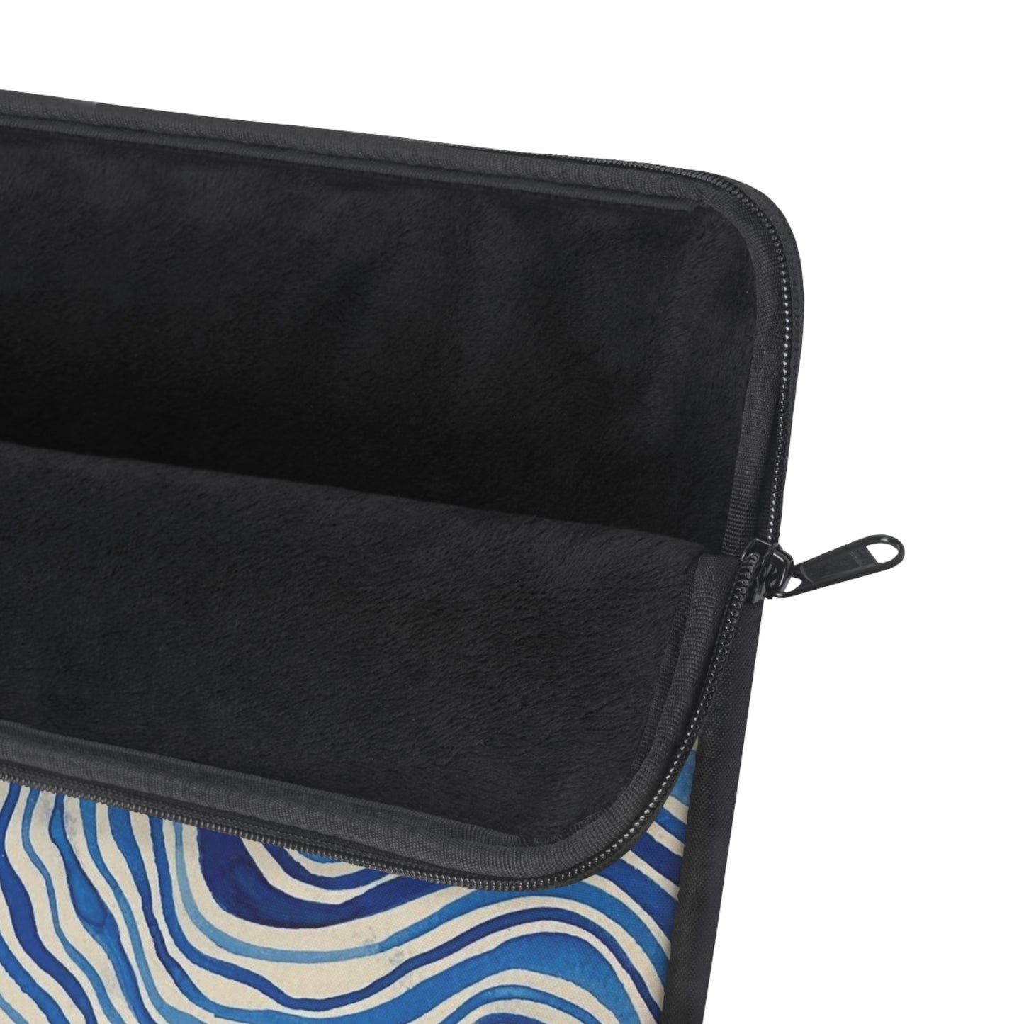 Ocean+Waves Laptop Sleeve — Coastal Wave Art Print Laptop Sleeve