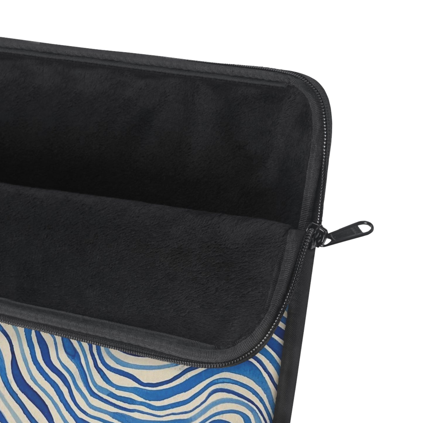 Ocean+Waves Laptop Sleeve — Coastal Wave Art Print Laptop Sleeve