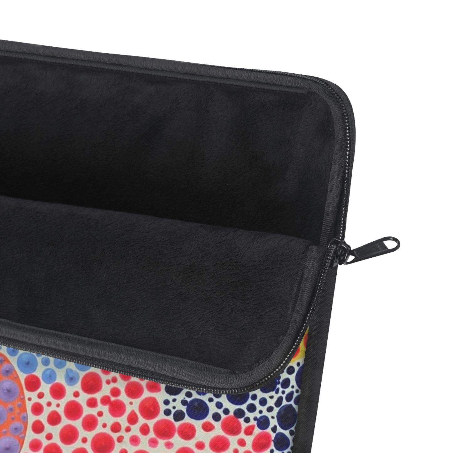 Fiesta+Dots Laptop Sleeve — Colorful Boho Art Print Laptop Sleeve