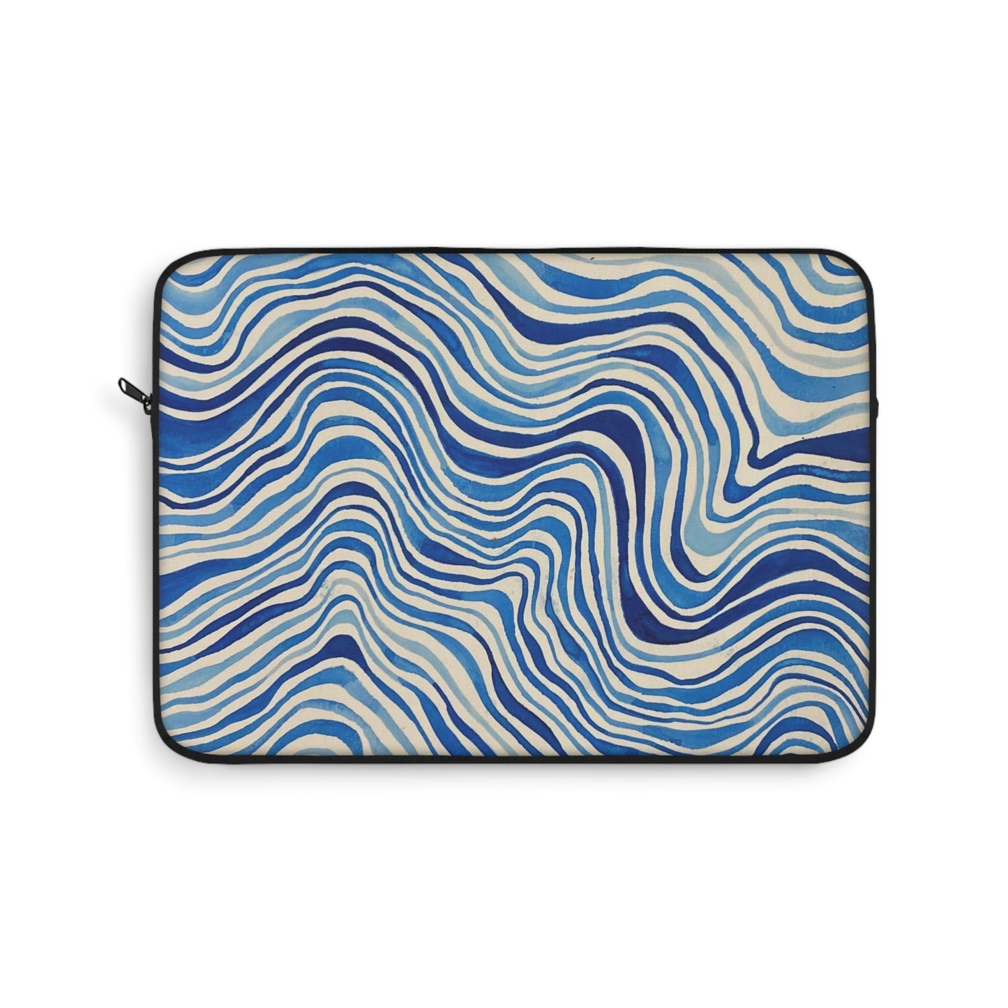 Ocean+Waves Laptop Sleeve — Coastal Wave Art Print Laptop Sleeve