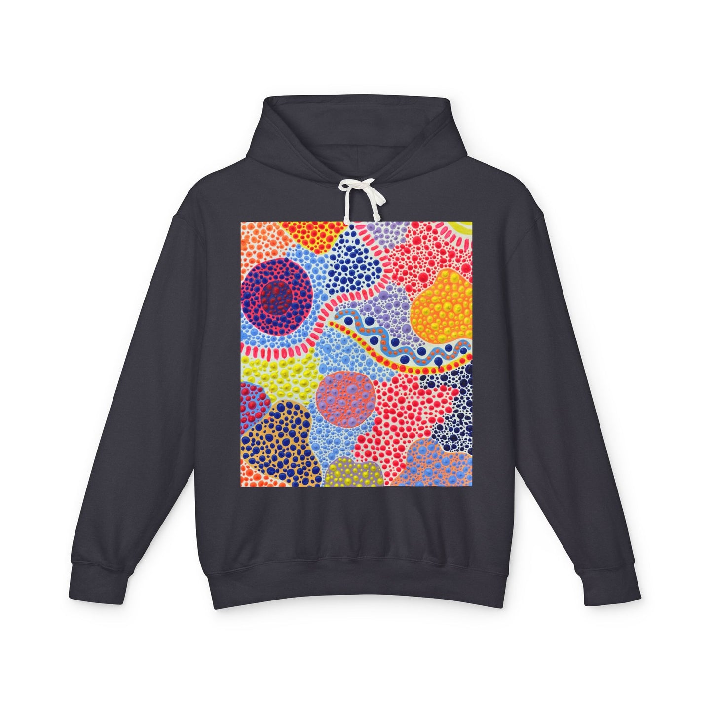 Fiesta+Dots Travel Hoodie — Colorful Boho Travel Hoodie