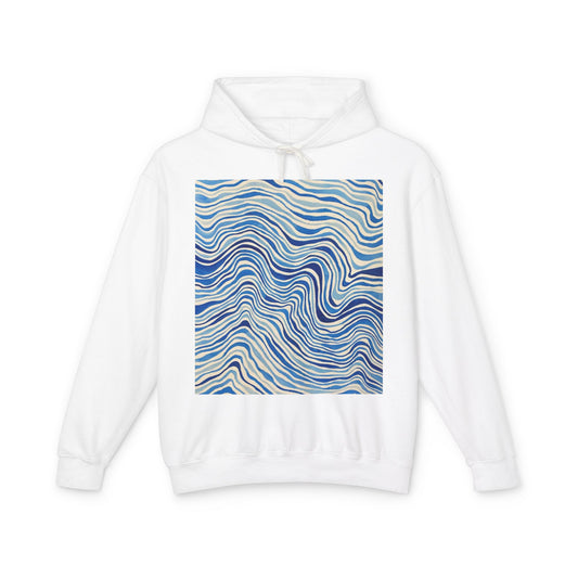 Ocean+Waves Travel Hoodie — Coastal Wave Travel Hoodie
