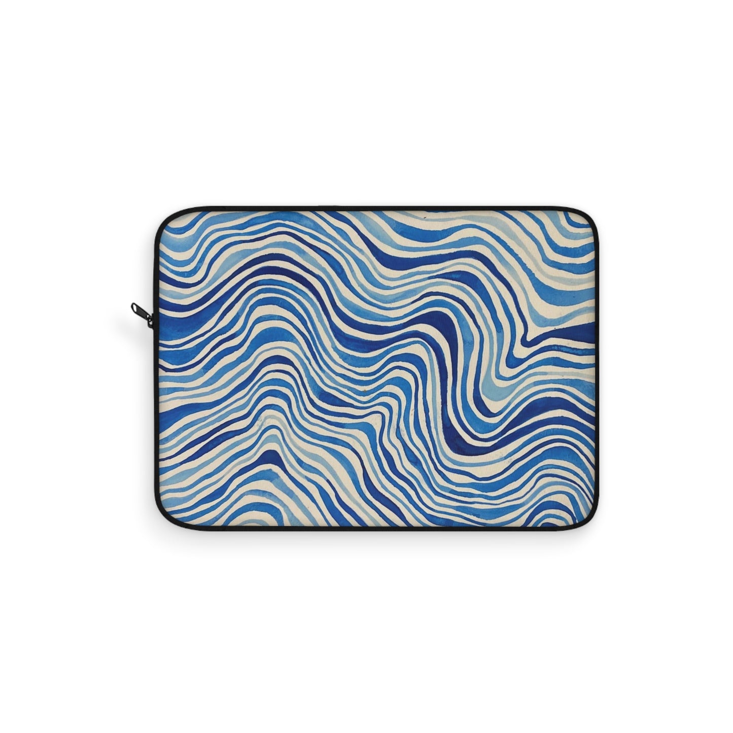 Ocean+Waves Laptop Sleeve — Coastal Wave Art Print Laptop Sleeve