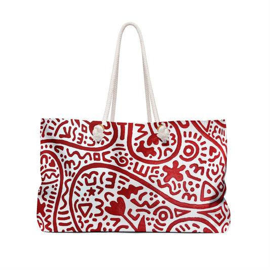 Pop+Art Collection Weekender Bag - Fun and Creative Pop Art Travel in Style