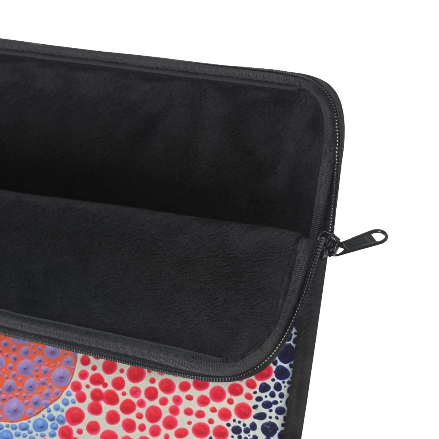 Fiesta+Dots Laptop Sleeve — Colorful Boho Art Print Laptop Sleeve