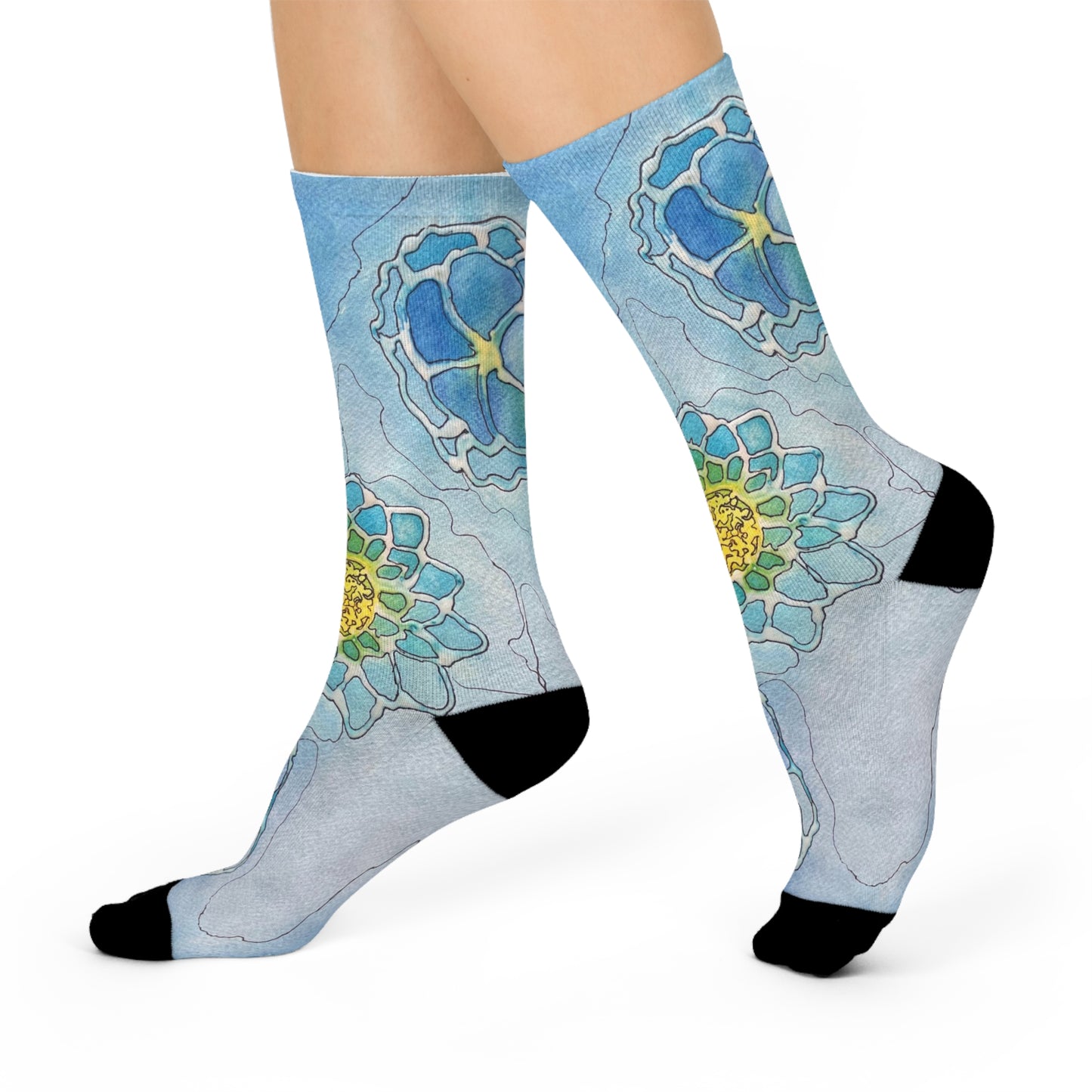 Water+Color Crew Socks