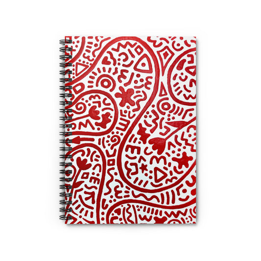 A happy and colorful journal or notebook perfect for writing, with 118 ruled line pages and a document pocket for added storage. The metal spiral gives a fancy look to the notebook and makes removing pages easy. Ideal for travelers, moms, students, writers, and anyone who loves to jot down thoughts and ideas. Great for back to school, birthdays, or as a thoughtful gift for stationery enthusiasts.
