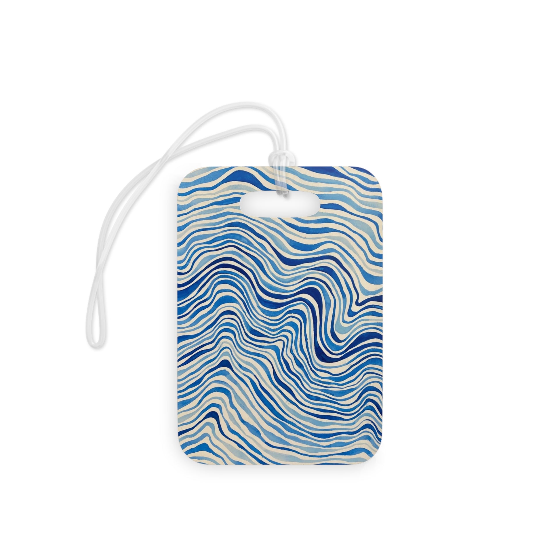 End carousel confusion in style with these plastic luggage tags. Featuring a glossy finish, these tags come in a round and a rectangle shape for you to choose from. Each tag features a flexible, clear, acrylic tie while your prints go on both sides of the tag.