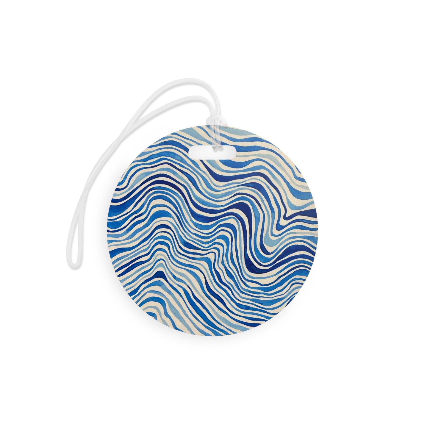 End carousel confusion in style with these plastic luggage tags. Featuring a glossy finish, these tags come in a round and a rectangle shape for you to choose from. Each tag features a flexible, clear, acrylic tie while your prints go on both sides of the tag.