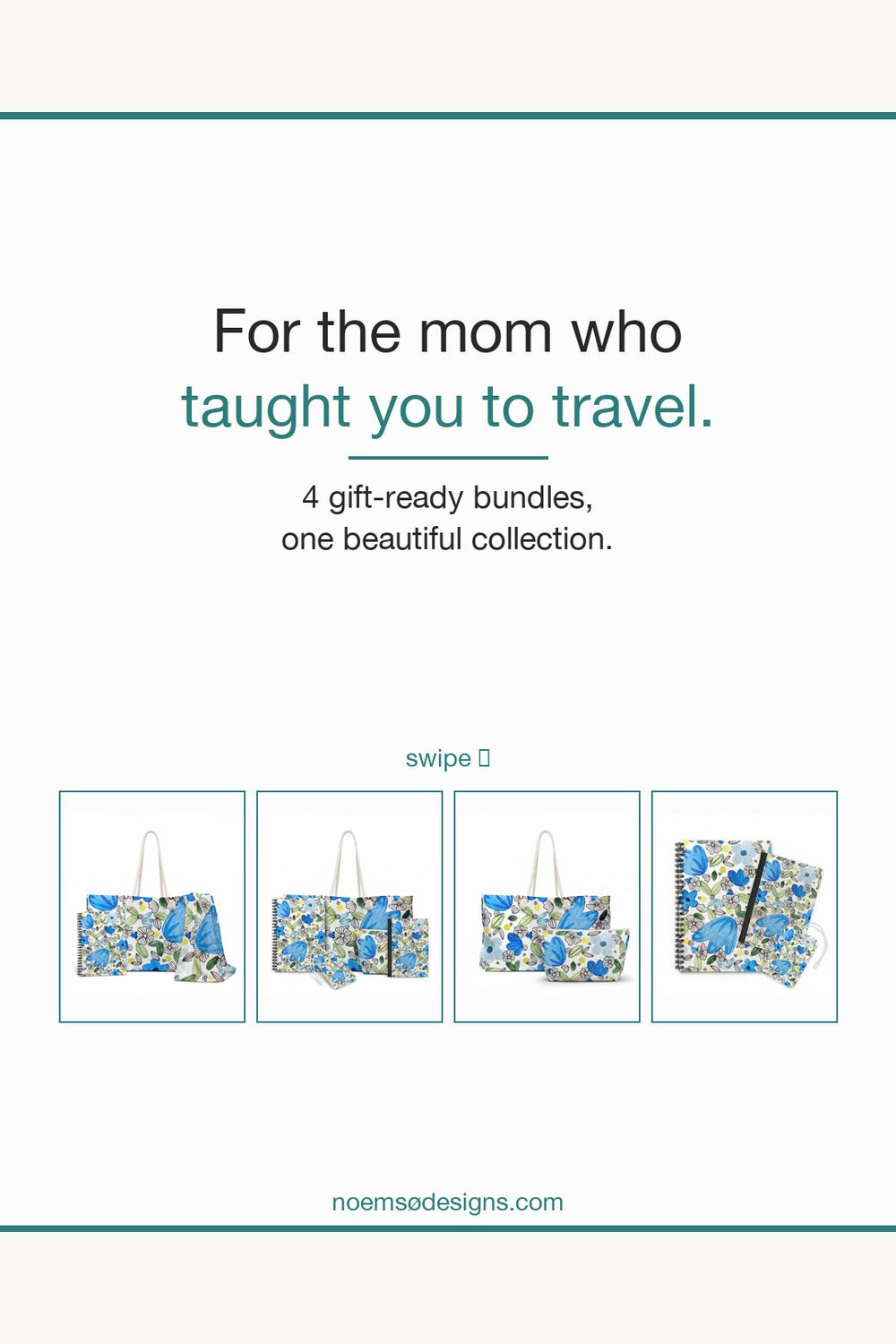 Blossom+Blue Travel Document Set